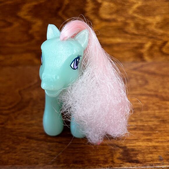 MY LITTLE PONY Vintage 2002 Minty Peppermint Swirl Pony - Picture 2 of 5